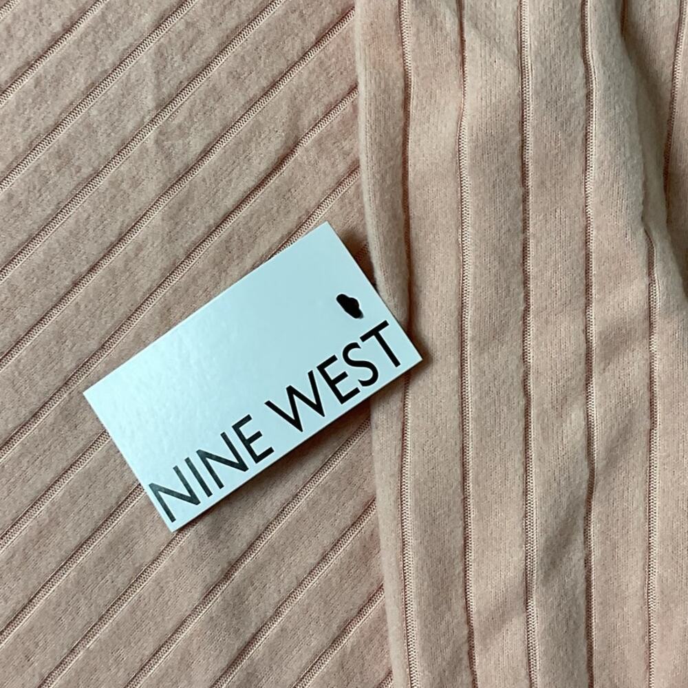 Nine West Womens Size XXL Long Sleeve Cozy Tunic Pink Hoodie - Picture 5 of 10